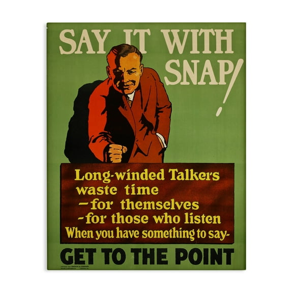 Stupell Industries Vintage Say It With Snap Quotes and Sayings Painting Wrapped Canvas Canvas Art Print Wall Art, 16 x 20