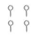 thumbnail image 1 of Pack De 3 Armella Cerrada Hillman 3/4" Plata Metal Cromado, 1 of 3