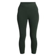 thumbnail image 6 of Time and Tru Women's Capri Leggings, 22" Inseam, Sizes XS-XXXL, 6 of 6