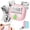 D20 PINK, variant on HKHKPI Sticker Printer, Mini Printer Portable Pocket Print Pods, Bluetooth Inkless Thermal Sticker Maker for Kids Student Study Note, Journal, DIY, Gift