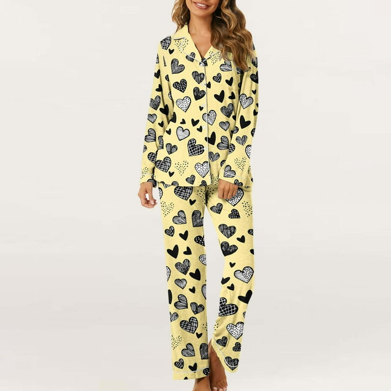 Y2k Cute Piece Pajamas Women Christmas Plaid Pajama Set Y2k Ruffle Hem Puff Sleeve Babydoll Shirt  Gingham Pants Piece Pj Sleepwear Party Lounge Set AliExpress 200574005