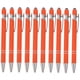 thumbnail image 2 of Bolígrafo de aluminio con adhesivo de clic - 10 piezas de 10 ml con lápiz táctil con punta blanda para teléfonos y tabletas, bolígrafo de escritura corporal metálico de punta fina de 0,5 mm, 2 of 4