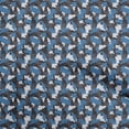 thumbnail image 1 of oneOone Cotton Silk Medium Blue Fabric Camouflage Dress Material Fabric Print Fabric By The Yard 42 Inch Wide, 1 of 1