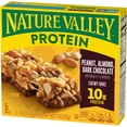 thumbnail image 5 of (3 pack) Nature Valley Chewy Protein Granola Bars, Peanut Almond Dark Chocolate, 5 Bars, 7.1 OZ, 5 of 16