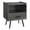 Gray, variant on Pemberly Row 24" White Laminate Side Table with Drawer and Open Cubby Shelf