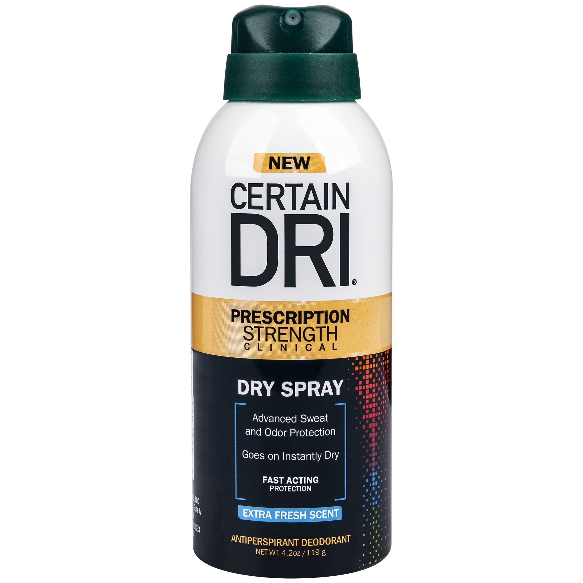 Urskive Udseende løn Certain Dri Prescription Strength Antiperspirant Deodorant Dry Spray for  Men and Women, 4.2 oz - Walmart.com