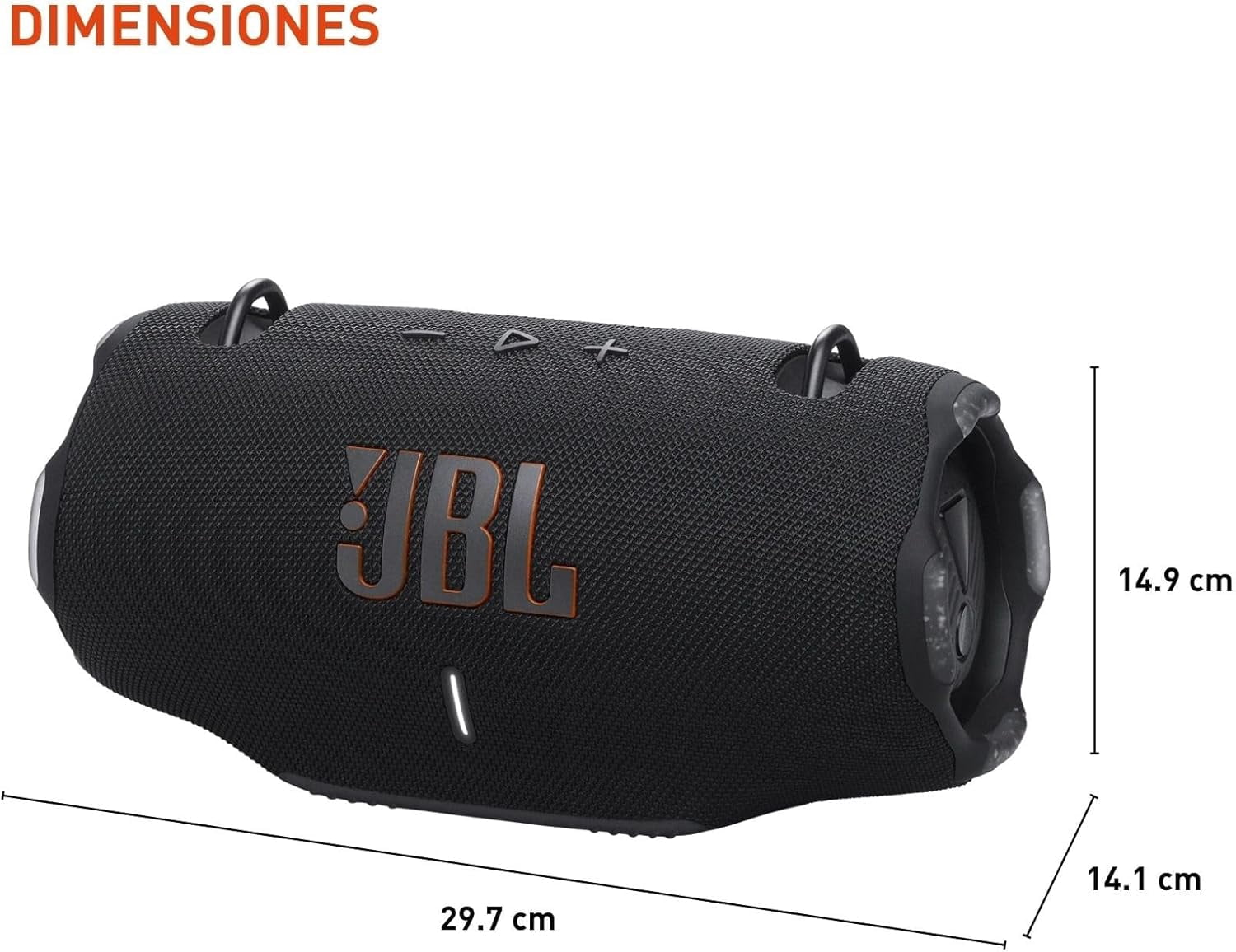 Restored JBL Xtreme 4 - Portable Bluetooth Speaker, Powerful Sound and Deep Bass, IP67 Waterproof, 24 Hours of Playtime, Powerbank, Auracast for Multi-Speaker Pairing Black (Refurbished)