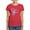 Red, variant on CafePress - Greyhound Hearts Women's Dark T Shirt - Women's Traditional Fit Dark T-Shirt