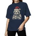 thumbnail image 2 of Cozy Christmas Sloth with Cocoa Women's T-shirt, 2 of 3