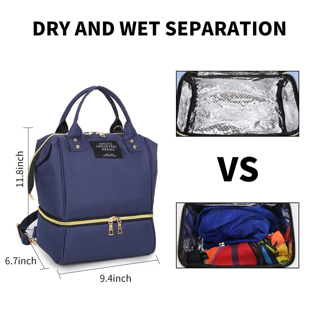 Baby Diaper Tote Bag Mommy Backpack Bag Multifunctional Breast Milk Bag Travel Organizer Baby Care