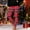 Red, variant on Dasayo Green Jeggings for Women Christmas Stretchy Yoga Tummy Control Striped Comfortable Slim Trousers Womens Slacks L