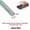 Gray-White-5X6, variant on 10M Slide-in Door Window Weather Stripping Soundproof Brush Strip Card Slot Pile Weatherstrip for Door Frame Windows Sash Sealer