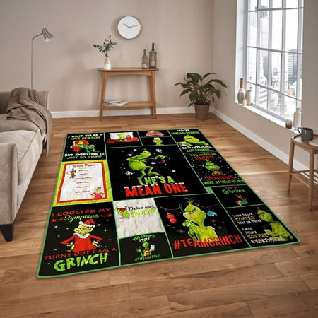

Toyfunny Christmas Green Monster Blanket Flannel Decorative Blanket Air Conditioner Blanket Cover Blanket