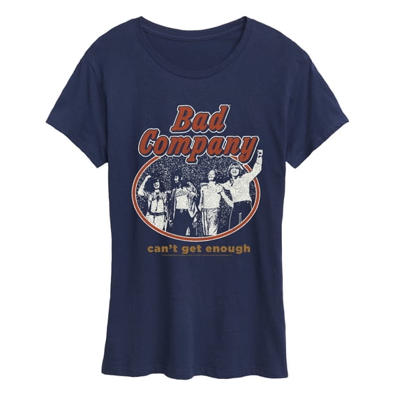 Bad Company - Can't Get Enough - Women's Short Sleeve Graphic T-Shirt