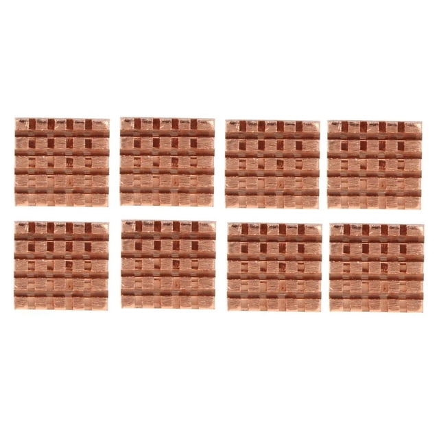 Parte trasera adhesiva del disipador de calor de cobre RHS-03 para refrigeración de memoria VGA GPU