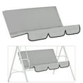 thumbnail image 4 of Water Garden Swing Seat Cover Durable Protection Porch Seat Sunscreen Gray, 4 of 8