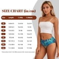 thumbnail image 4 of Fotbe Sea World Calzones Estampados para Mujer – Ropa Interior de Algodón, Cómoda, Suave y Elástica-X-Small, 4 of 6
