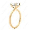 thumbnail image 6 of Cora Jewellery 3CT Hidden Halo Oval Moissanite Engagement Ring For Women, 10K Rose Gold, 6 of 8