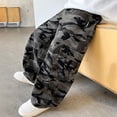 thumbnail image 5 of Boys Jeans Size 6-7Y Loose Camo Wide Leg Trousers Teenagers Hop Spring Streetwear Trendy Soft Casual Kids Pants Camouflage, 5 of 9