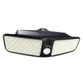 thumbnail image 1 of 100LEDs Luz de pared solar PIR Sensor de movimiento y sensor de iluminación TFixol Luz solar, 1 of 7