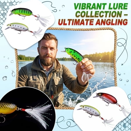 2 Pcs Lifelike Jointed Swimbait Fishing Lures Slow Sinking Hard Bait Fit for Bass Trout Walleye in Freshwater & Saltwater a great gift for men and anglers