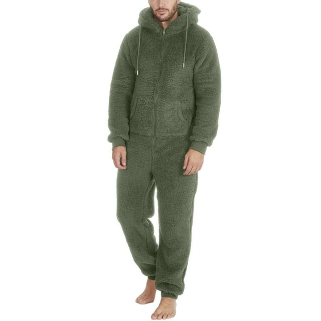 Men Wool Long Sleeve Pajamas Jumpsuit for Men with Cape Party Rompers And Jumpsuits for Men All Jumpsuits for Men Club Dressy Jumpsuits with Sleeves for Men Sheer Jumpsuit for Men