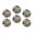 C2628, variant on Glass Refrigerator Magnet 6Pcs Magnetic Fridge Sticker,Decor for Kitchen,Whiteboard,Cabinet,Witch Flying On A Broom