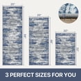 thumbnail image 4 of KUETH Kitchen Mats for Floor,Sets of 2 Non Slip Washable Abstract Kitchen Rugs 20"x32"+20"x48", Kitchen Runner Rug with Waterproof for Hallway, Laundry, Bathroon and Bedroom, 4 of 8