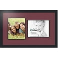 thumbnail image 1 of collage photo frame double mat with 2 - 8x10 openings and  black frame, 1 of 2