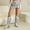 Silver, variant on Women Sequin Fringe Cowboy Boots Sequin Knee High Cowboy Boots Wide Calf Pointed Toe Chunky Booties Mid Heel Fashion Dress Booties Comfy Sexy Party Shoes