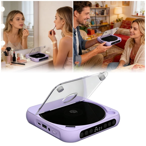 Tong Portable Player With Led Display Portable Compatible Player Rechargeable Wireless Player For Home & Outdoor