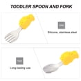 thumbnail image 2 of MasteelfCA 1 Set Baby Essentials Spoon Fork Set Durable Practical Kids Spoon Fork Set, 2 of 7