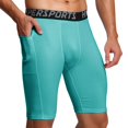 thumbnail image 1 of Pantalones cortos de compresión para hombre, ropa deportiva, mallas de entrenamiento para gimnasio, pantalones cortos deportivos para correr, 2023, 1 of 4