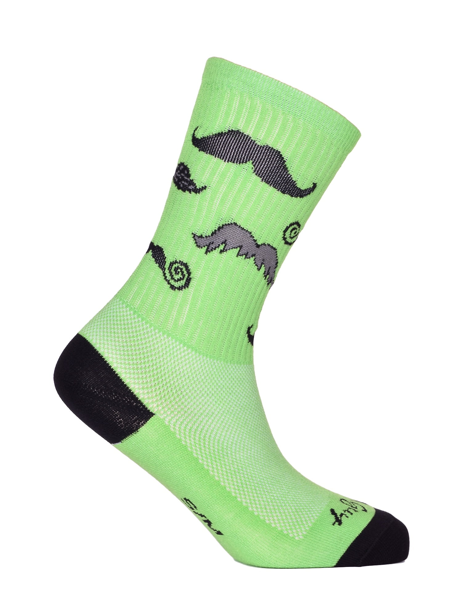 SockGuy Wool Dinosaur Sock Green LG/XL 