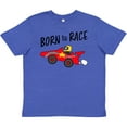 thumbnail image 3 of Inktastic Born to Race- Red Race Car Youth T-Shirt, 3 of 5