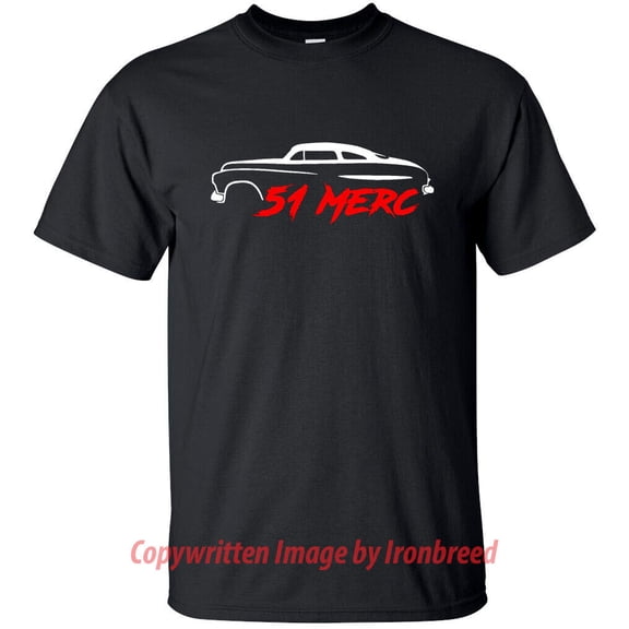 1951 Ford Mercury 51 MERC lead sled Racing Muscle Car T-Shirt