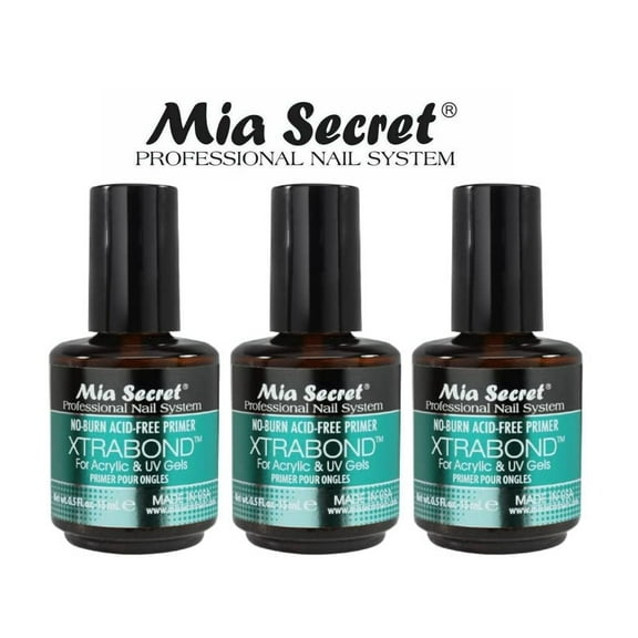 Mia Secret Xtrabond Primer 15 ml / 0.5 oz (PR100) x 3