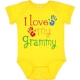 thumbnail image 3 of Inktastic I Love My Grammy Boys or Girls Baby Bodysuit, 3 of 5
