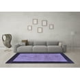 thumbnail image 3 of Ahgly Company Indoor Rectangle Abstract Blue Contemporary Area Rugs, 7' x 10', 3 of 4