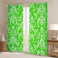 thumbnail image 2 of Manfei Western Damask Print Black Out Curtains for Adult, Vintage Flower Floral Curtains Pack of 2 (42x63 Each), Bohemian Mandala Bedroom Curtains, Curtains and Drapes Home Decor, 2 of 6