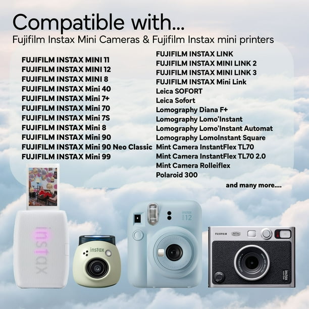 Instax Wide Comparison Of Polaroid Camera Prints Fujifilm Instax