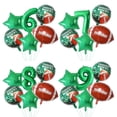 thumbnail image 2 of Globos de fútbol americano con temática de jugador de Rugby, 6 piezas, decoración de fiesta temática deportiva, Baby Boy, Globos de aire para Feliz cumpleaños, 2 of 4