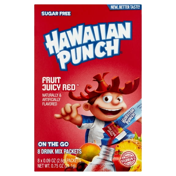 Hawaiian Punch Liquid Water Enhancer, Fruit Juicy Red