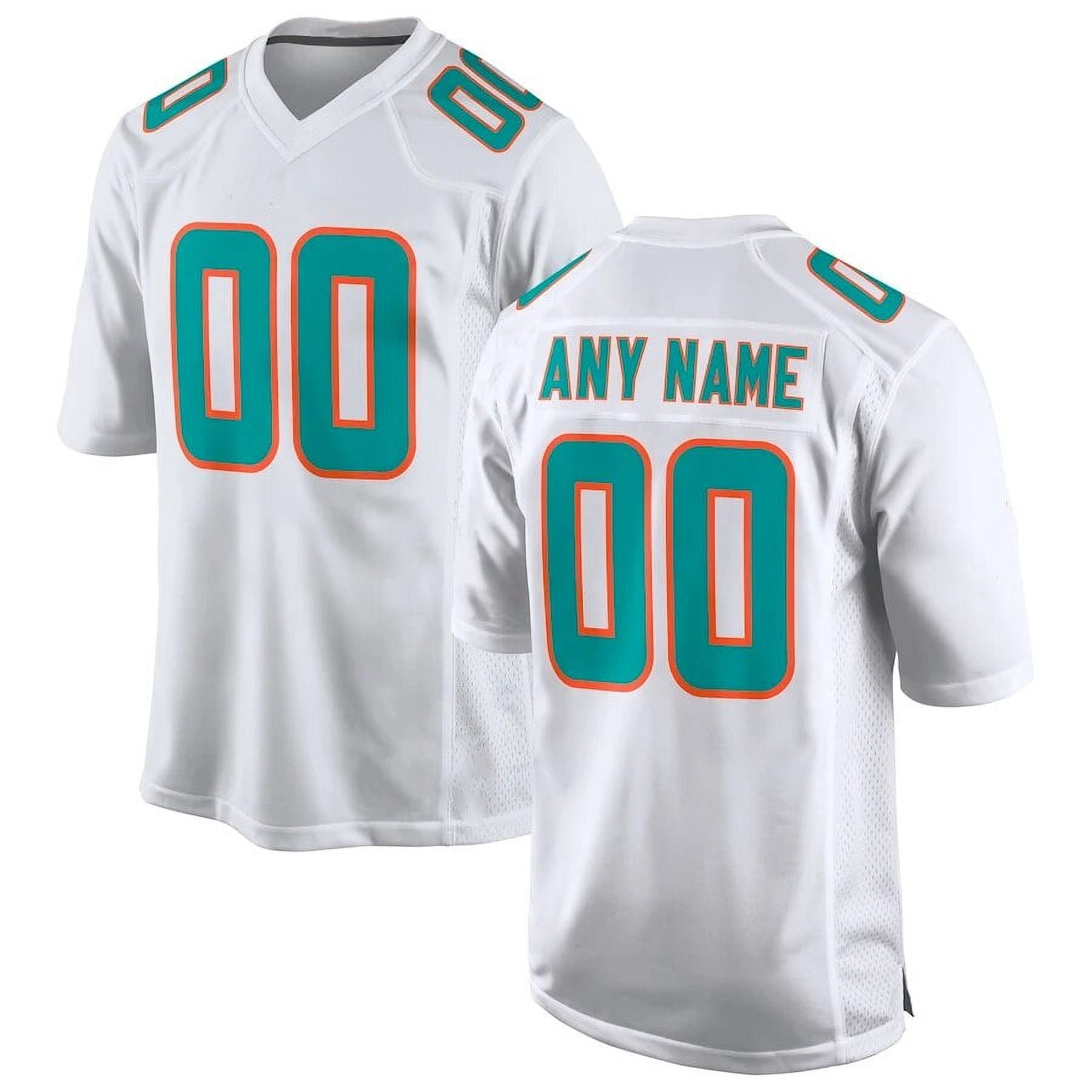 Maillot De Football Personnalisé Miami - Enfant Et Adulte - Nom Et Numéro - Tissu Respirant Anti-Transpiration