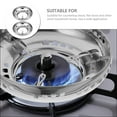 thumbnail image 3 of SOPOTUTU Sturdy Stainless Steel Gas Stove Rings for Home Use with Windproof Design and Wide Application Silver, 3 of 8