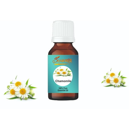 Chamomile Essential Oil 100 % Pure Promotes Youthful Skin, Removes