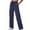Navy, variant on Zuesphe Womens Pants Trendy High Waisted Capri Pants for Women Cotton Stretch Palazzo Pants for Women Dressy Black Cargo Pants Women High Waisted