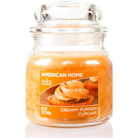 American Home by Yankee Candle Creamy Pumpkin Cupcake 12 oz Medium Jar Candle