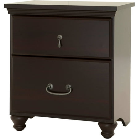 Hartford Nightstand Dark Mahogany - South Shore