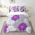 thumbnail image 2 of YST Ensemble de Douillette Aztec Dahlia, 7 Pcs, Floral, Grand Lit, 2 of 5